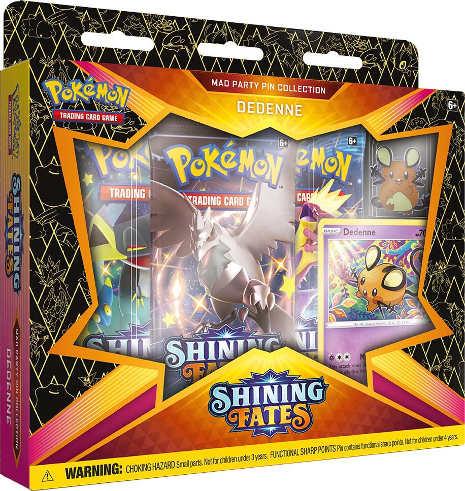 Pokemon: Shining Fates - Mad Party Pin Collection