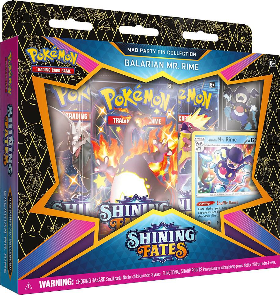 Pokemon: Shining Fates - Mad Party Pin Collection
