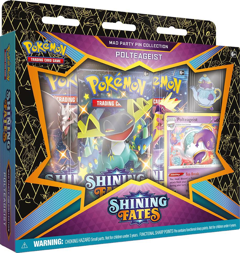 Pokemon: Shining Fates - Mad Party Pin Collection