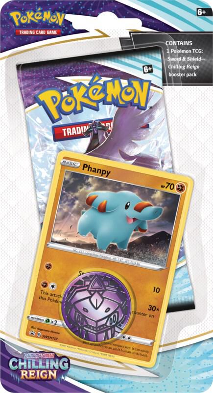 Pokemon: Chilling Reign - Single Blister Pack [Phanpy]