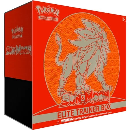 Pokemon: Sun & Moon Base Set (Solgaleo) - Elite Trainer Box - ETB