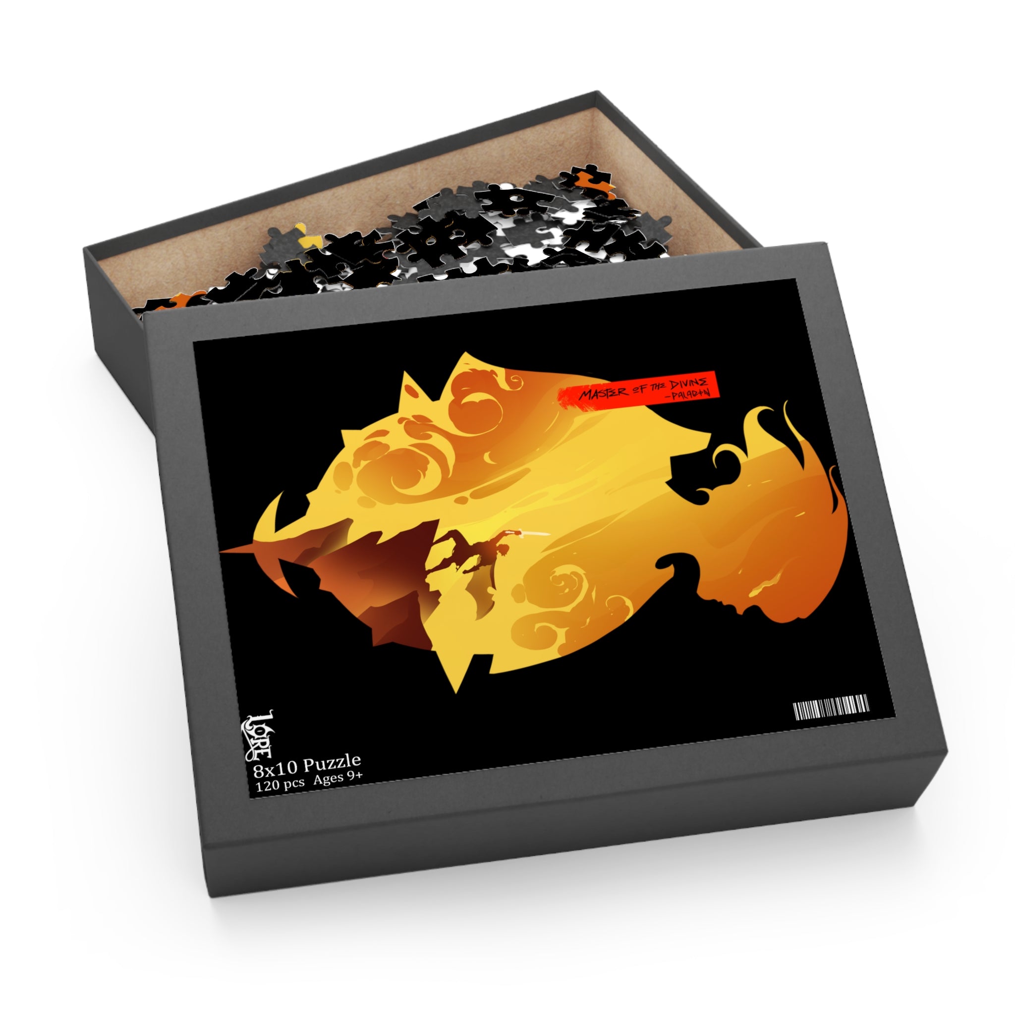 PALADIN CLASS SILHOUETTE PUZZLE (120, 252, 500-PIECE)
