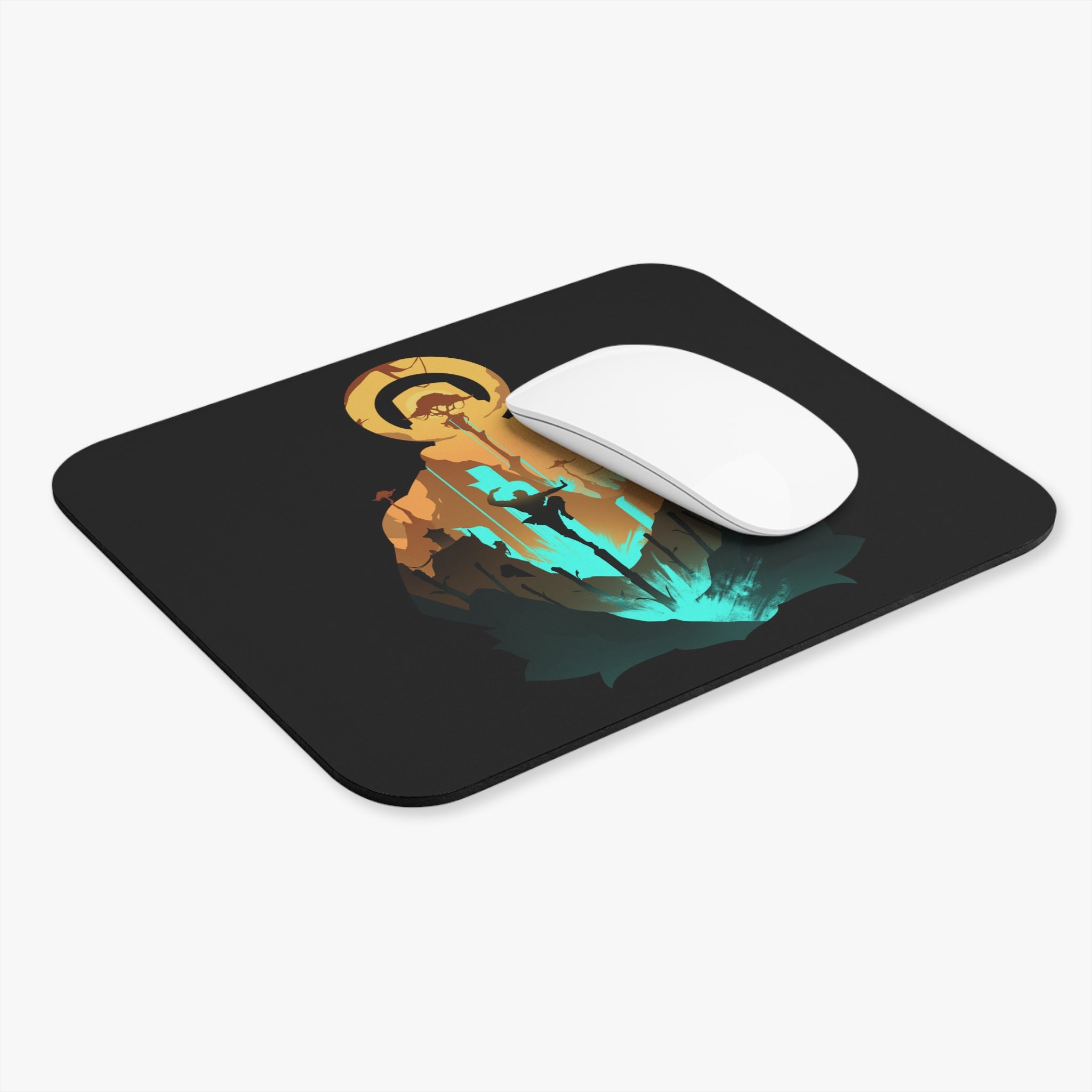 MONK CLASS SILHOUETTE RECTANGLER MOUSE PAD