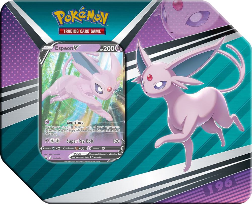 Pokemon V Heroes Tin [Espeon V]