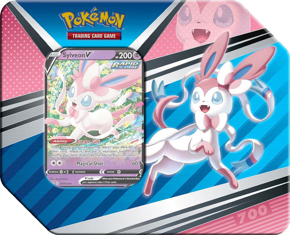 Pokemon V Heroes Tin [Sylveon V]