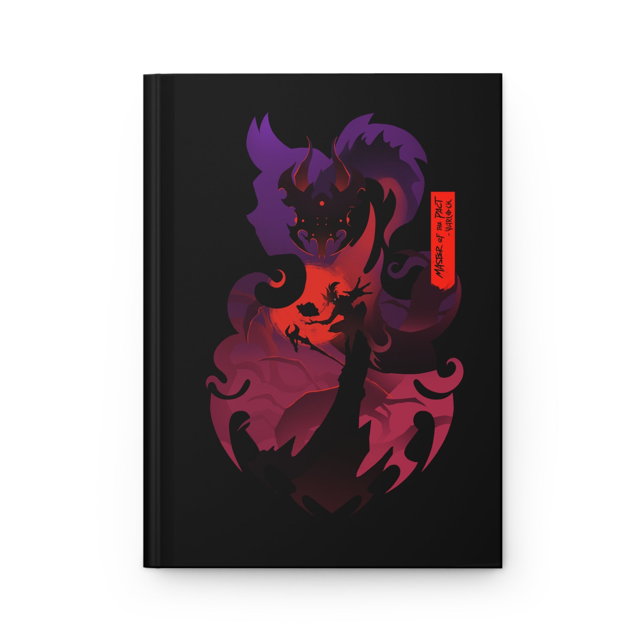 WARLOCK CLASS SILHOUETTE HARDCOVER CAMPAIGN JOURNAL