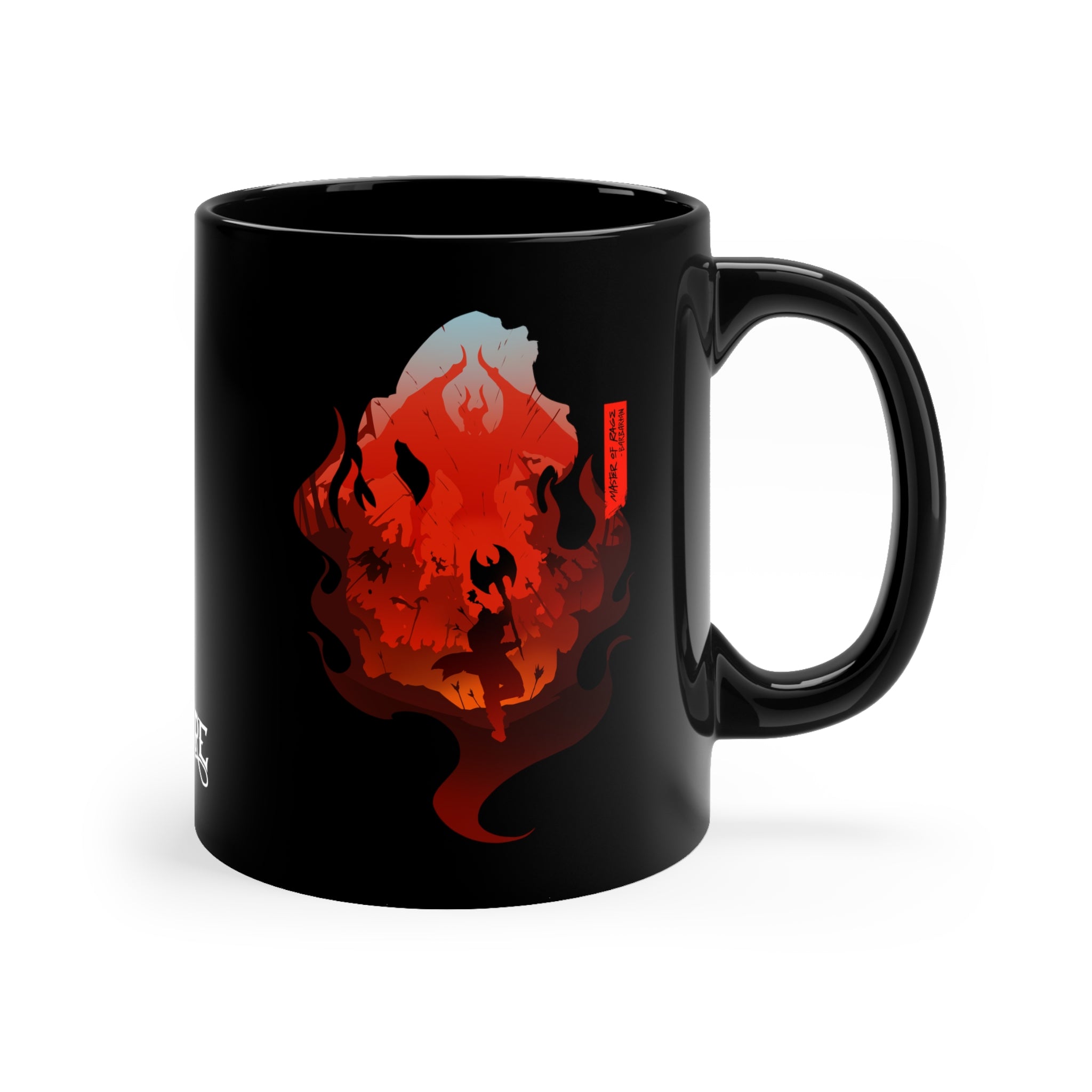 BARBARIAN CLASS SILHOUETTE 11OZ MUG