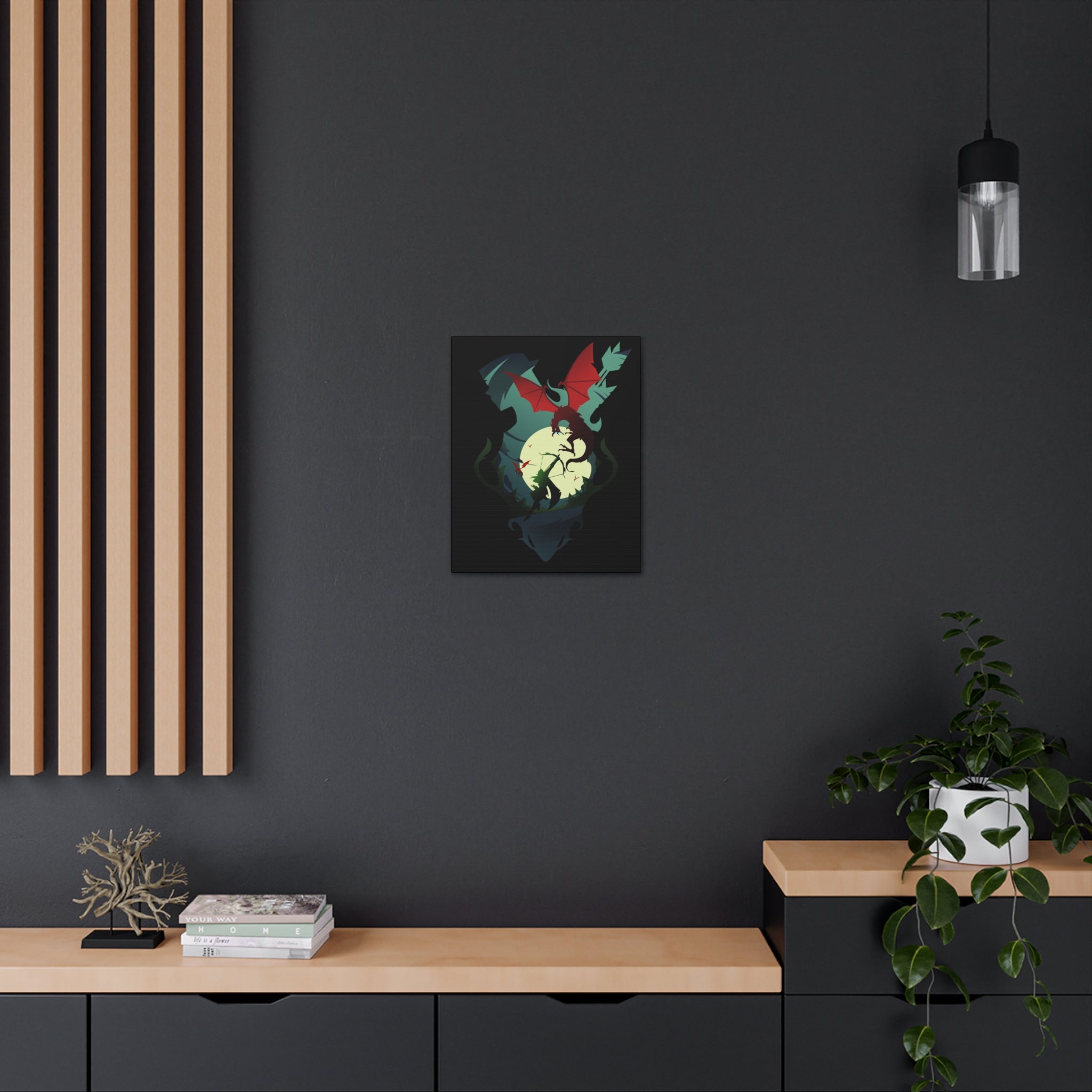 RANGER CLASS SILHOUETTE CANVAS GALLERY WRAPS