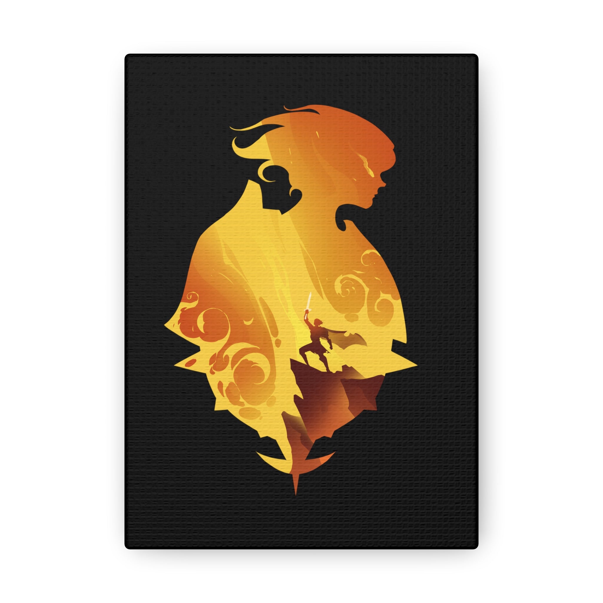 PALADIN CLASS SILHOUETTE CANVAS GALLERY WRAPS