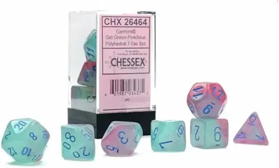 7-Die Set Gemini Luminary: Gel Green-Pink/Blue