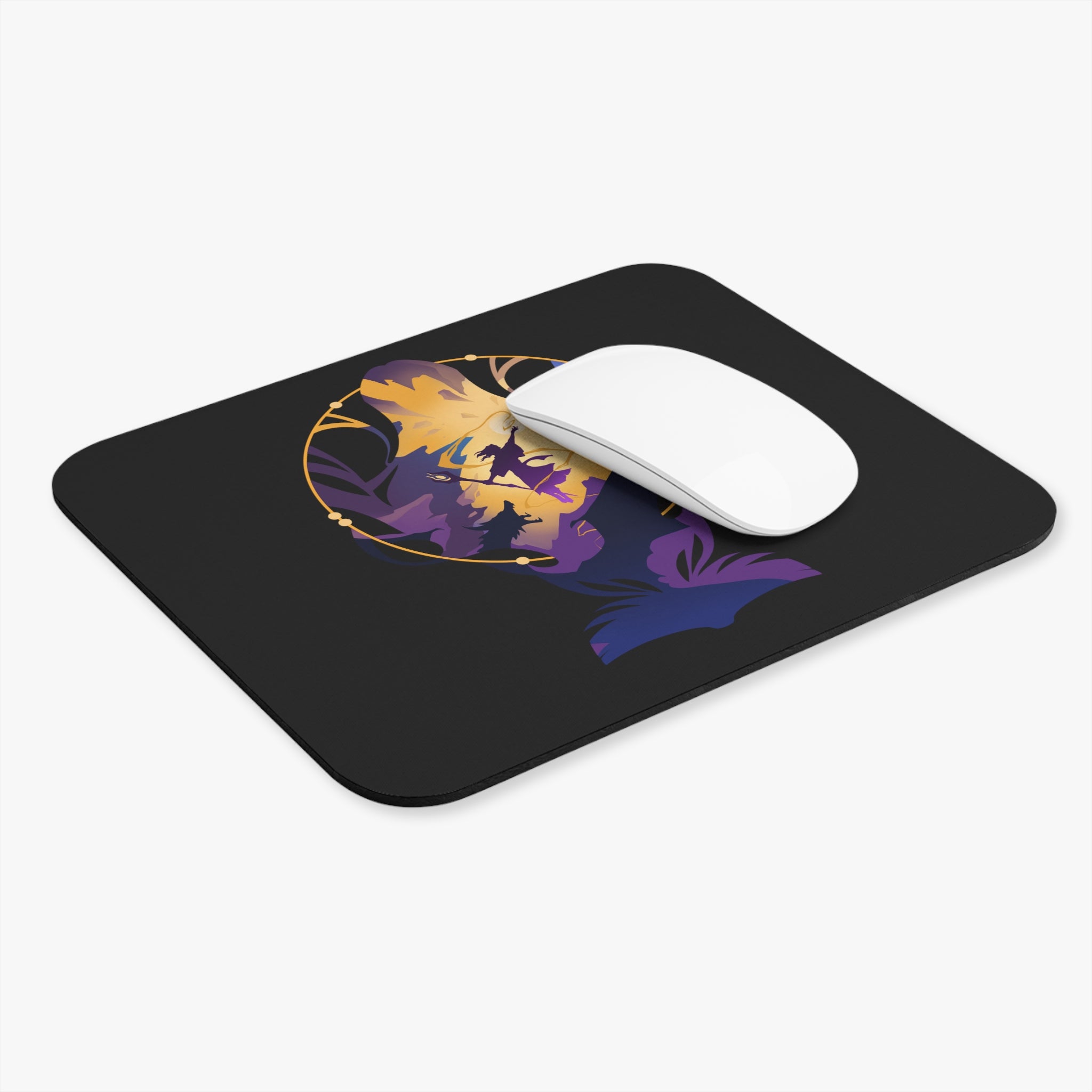 WIZARD CLASS SILHOUETTE RECTANGLER MOUSE PAD