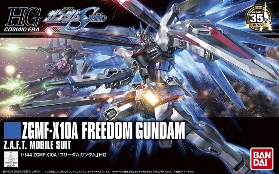 Gundam Model Kit: HGCE Gundam SEED- #192 Freedom Gundam