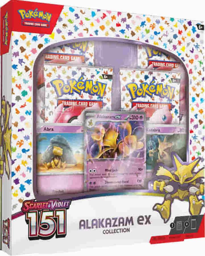 Pokemon: Scarlet & Violet 151 - Alakazam ex Collection