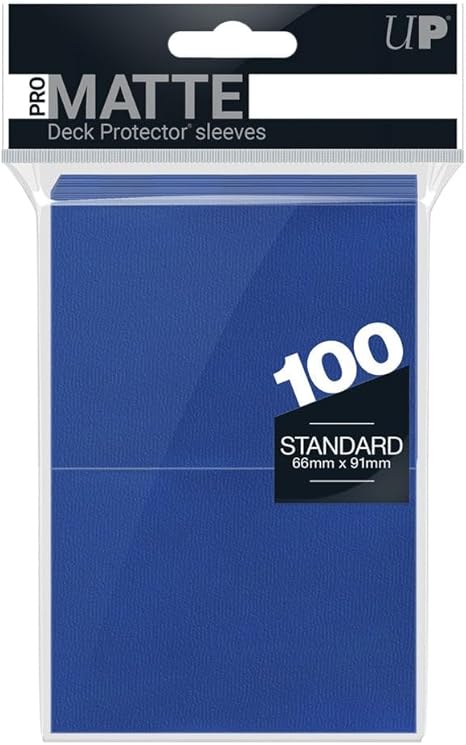 Deck Protectors: PRO-Gloss - Solid Blue (100)