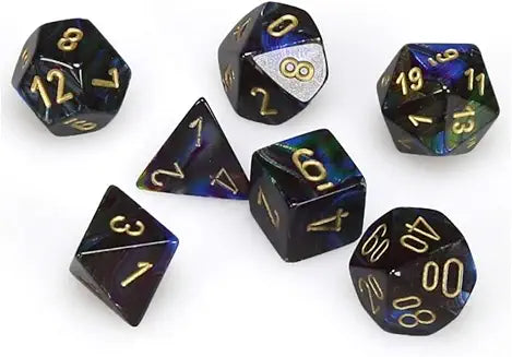 7-Die Set Lustrous: Shadow/Gold