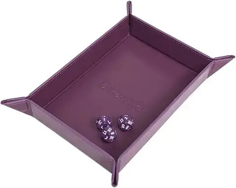 Dice Tray: Vivid Magnetic Foldable - Midnight Plum