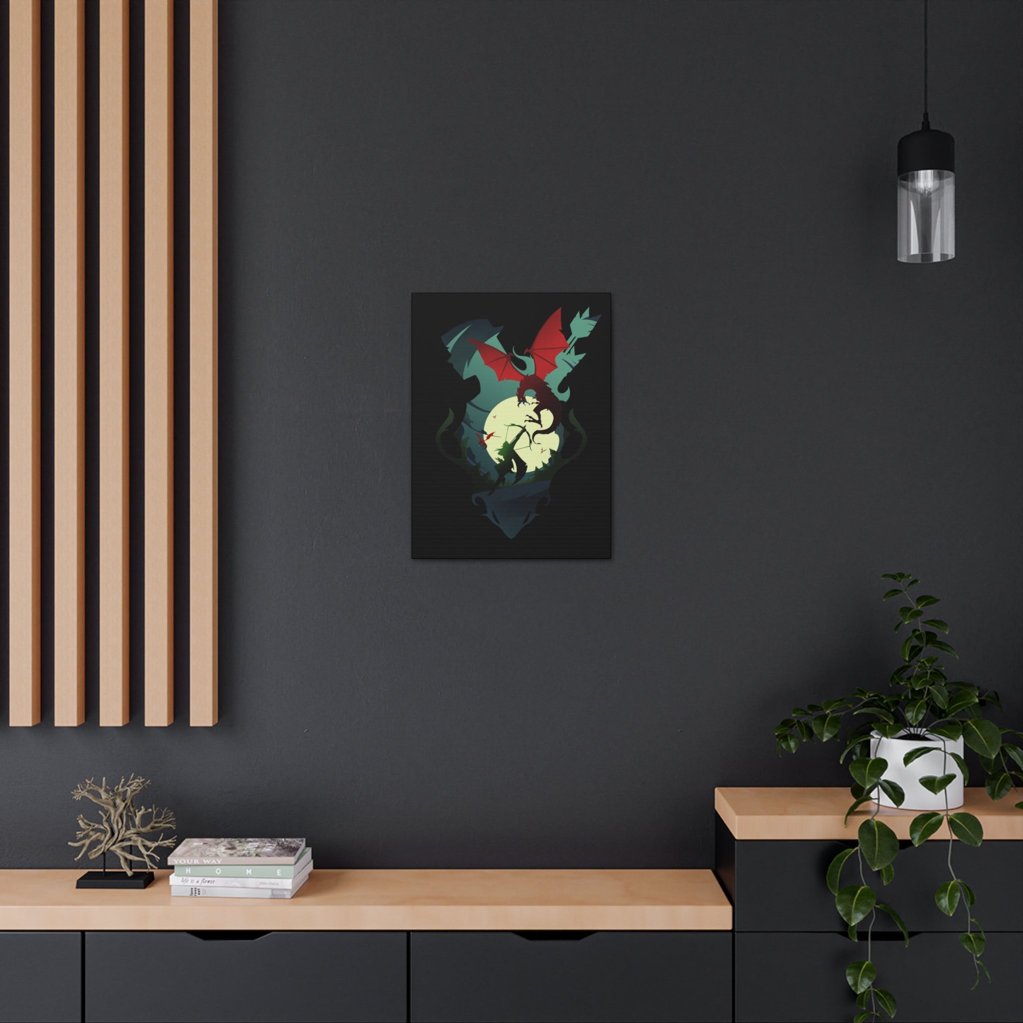 RANGER CLASS SILHOUETTE CANVAS GALLERY WRAPS