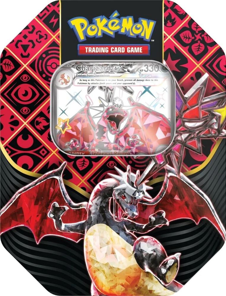 Pokemon Paldean Fates - Vertical International Tin [Charizard ex]