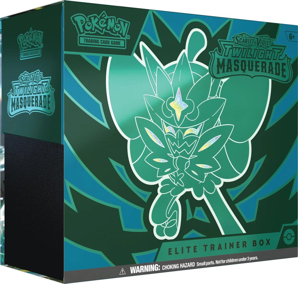 Pokemon: Twilight Masquerade Elite Trainer Box - ETB