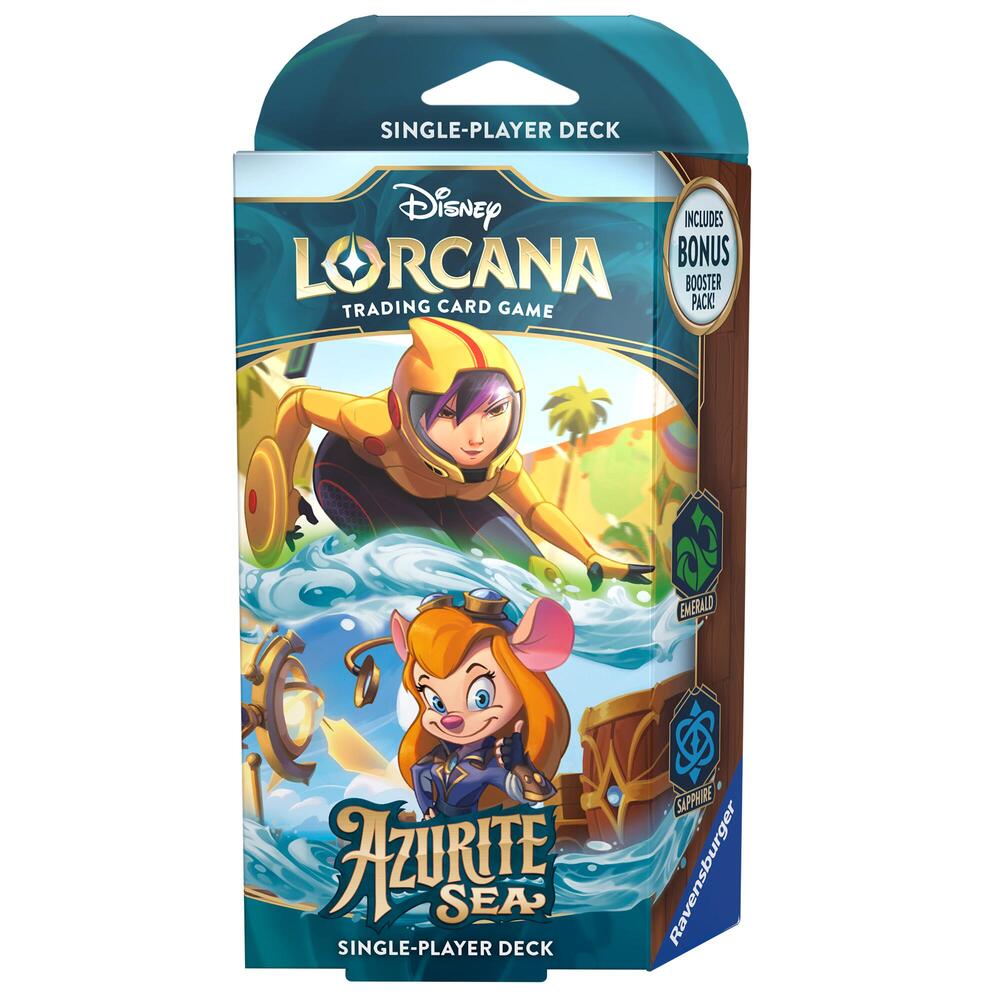 Lorcana: Starter Deck - Azurite Sea (Emerald & Sapphire)
