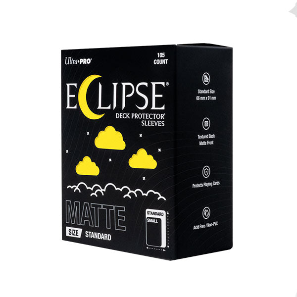 Card Sleeves: UltraPro Eclipse Standard Matte | Lemon Yellow (105 ct)