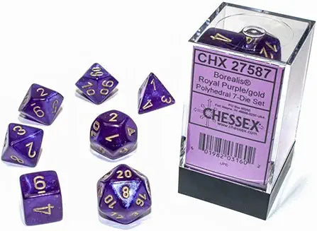 7-Die Set Borealis Luminary: Royal Purple/Gold