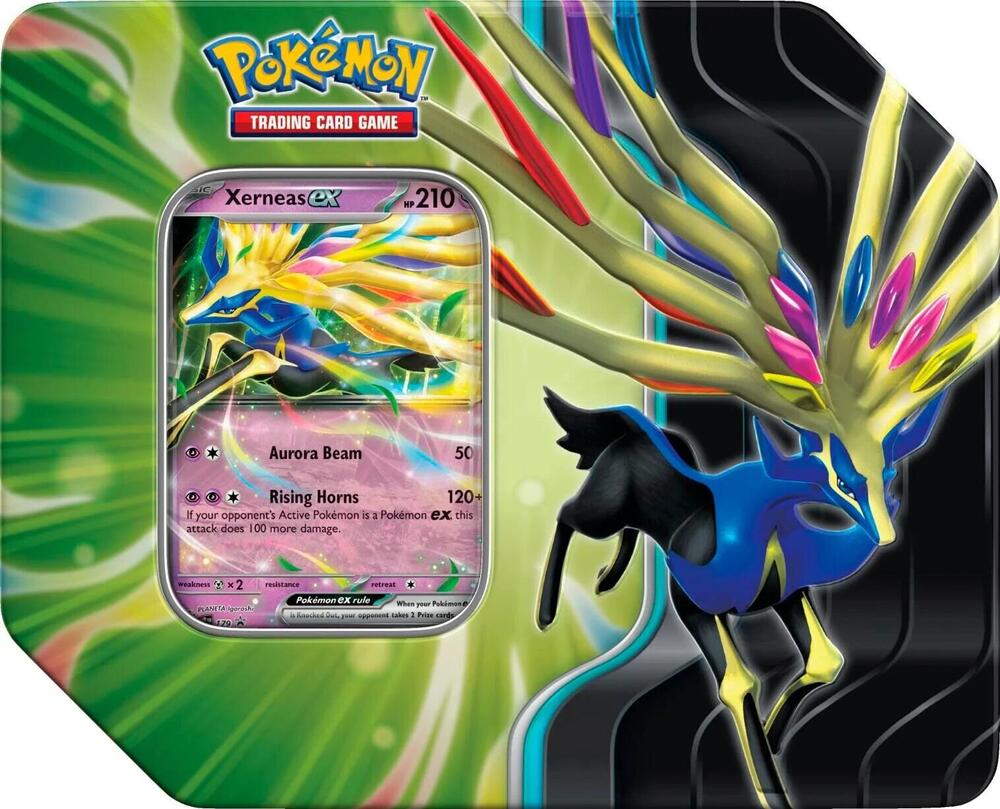 Pokemon: Azure Legends Tin [Xerneas]