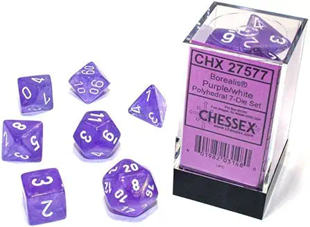 7-Die Set Borealis Luminary: Purple/White