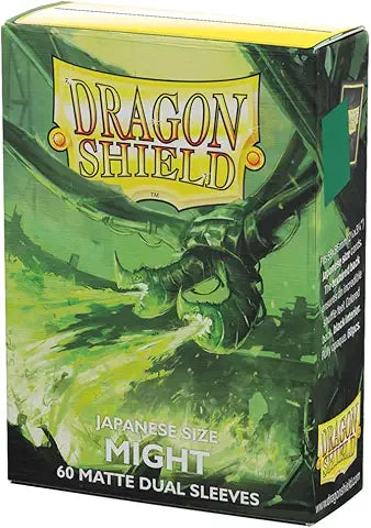 Dragon Shield Sleeves: Japanese DUAL - Matte Might (60 ct.)