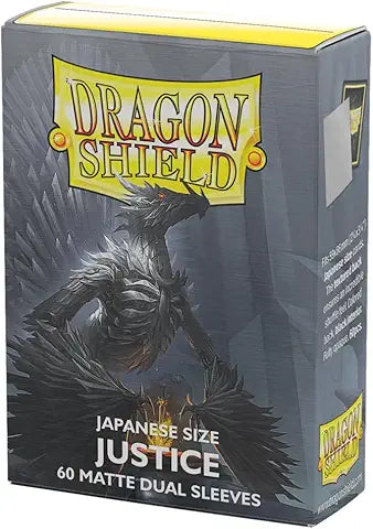 Dragon Shield Sleeves: Japanese DUAL - Matte Justice (60 ct.)