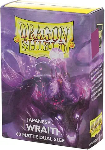 Dragon Shield Sleeves: Japanese DUAL - Matte Wraith 'Alaria, Righteous Wraith' (60 ct.)