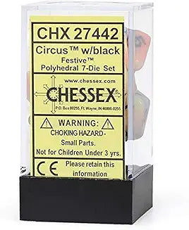 7-Die Set Festive: Circus/Black