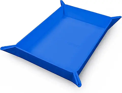 Dice Tray: Vivid Magnetic Foldable - Blue