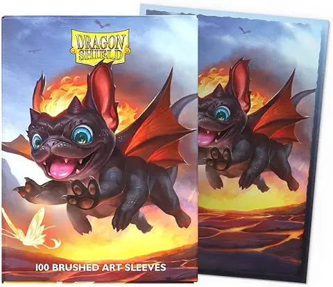 Dragon Shield Sleeves: Standard - Brushed 'Wufdragon' (100 ct.)