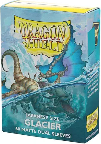 Dragon Shield Sleeves: Japanese DUAL - Matte Glacier 'Miniom' (60 ct.)