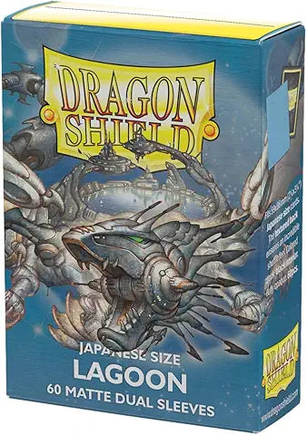 Dragon Shield Sleeves: Japanese DUAL - Matte Lagoon 'Saras' (60 ct.)