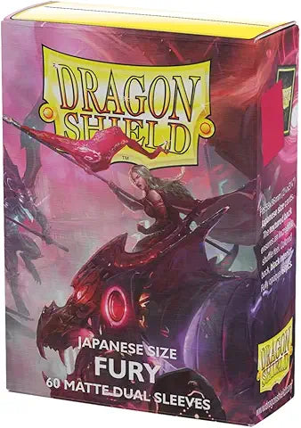 Dragon Shield Sleeves: Japanese DUAL - Matte Fury 'Alaria, Commonwealth Champion' (60 ct.)