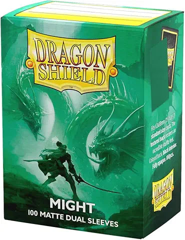 Dragon Shield Sleeves: Standard DUAL - Matte Might (100 ct.)