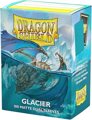 Dragon Shield Sleeves: Standard DUAL - Matte Glacier 'Miniom' (100 ct.)