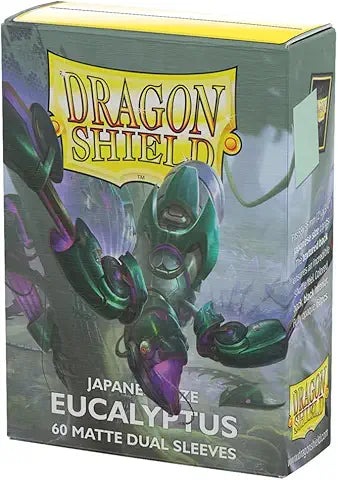 Dragon Shield Sleeves: Japanese DUAL - Matte Eucalyptus 'Lehel' (60 ct.)