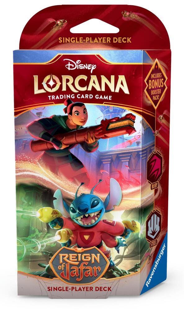 Lorcana: Starter Deck - Reign of Jafar (Ruby & Steel)
