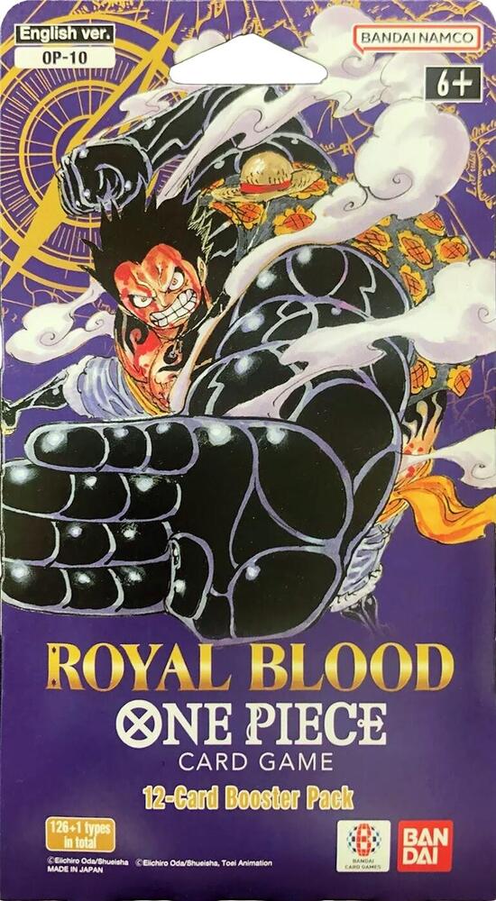 One Piece: Royal Blood (OP10) Sleeved Booster Pack (English)