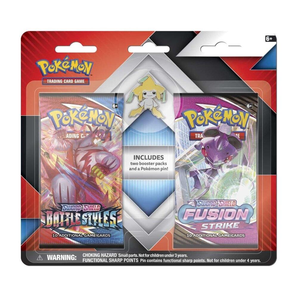 Pokemon: Sword & Shield Era 2-Pack Blister (Jirachi Pin)