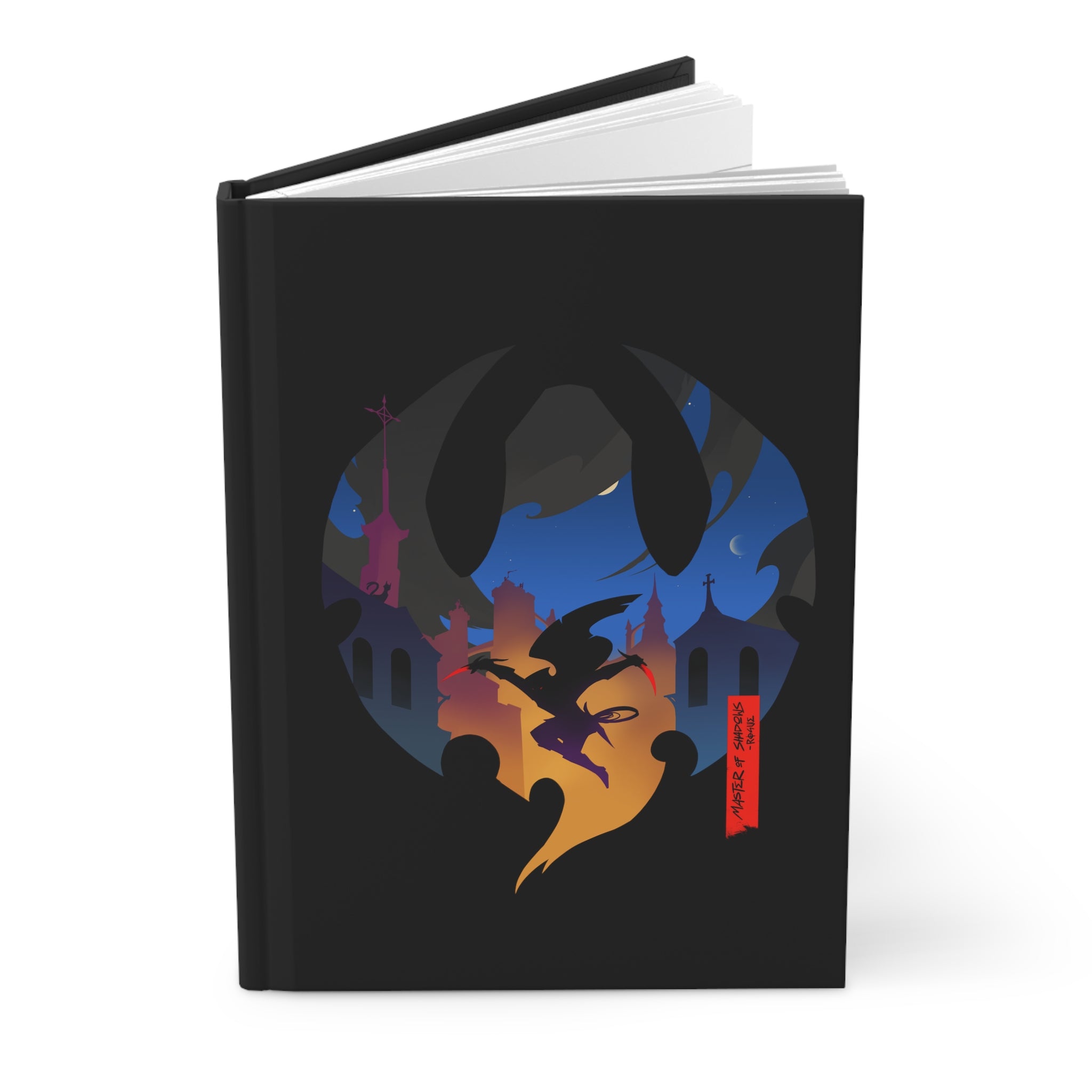 ROGUE CLASS SILHOUETTE HARDCOVER CAMPAIGN JOURNAL