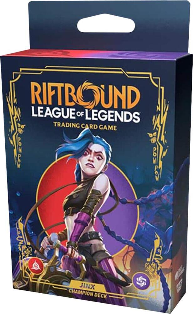 Riftbound: League of Legends Trading Card Game | Origins - Champion Deck (Jinx)