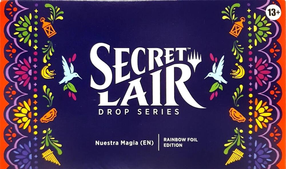 Magic the Gathering: Secret Lair Drop Series x NALAC| Nuestra Magia (EN) Rainbow Foil Edition | Language English