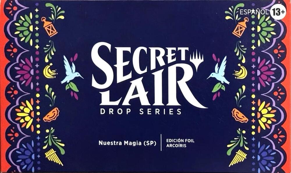 Magic the Gathering: Secret Lair Drop Series x NALAC| Nuestra Magia (SP) Rainbow Foil Edition | Language Spanish