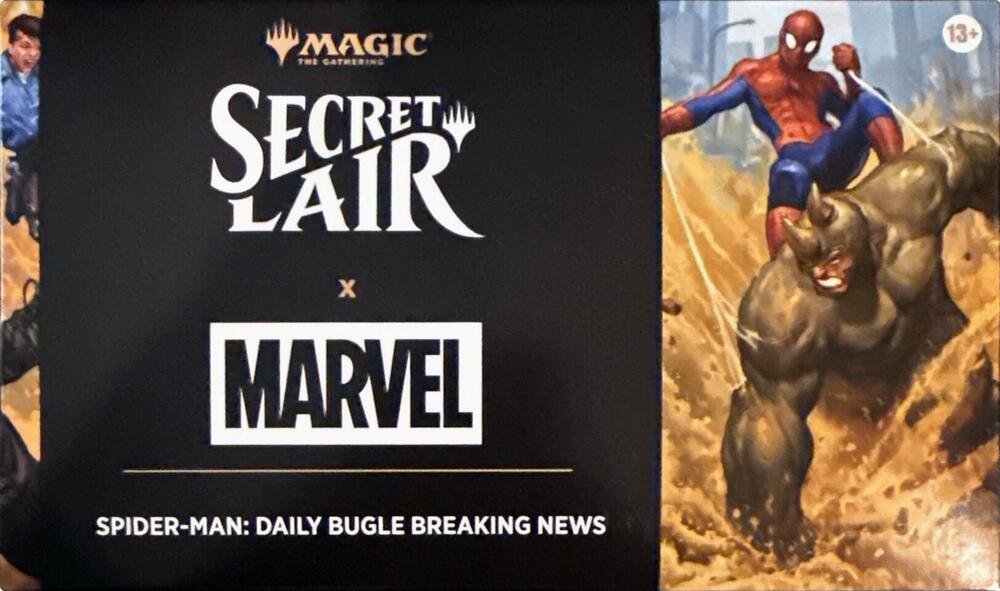 Magic the Gathering: Secret Lair Drop Series x Marvel's Spider-Man | Daily Bugle Breaking News | Non Foil Edition