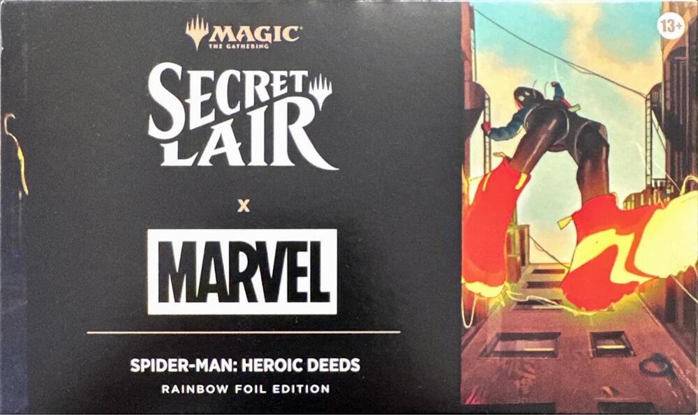 Magic the Gathering: Secret Lair x Marvel - Spider-Man: Heroic Deeds [Rainbow Foil Edition]