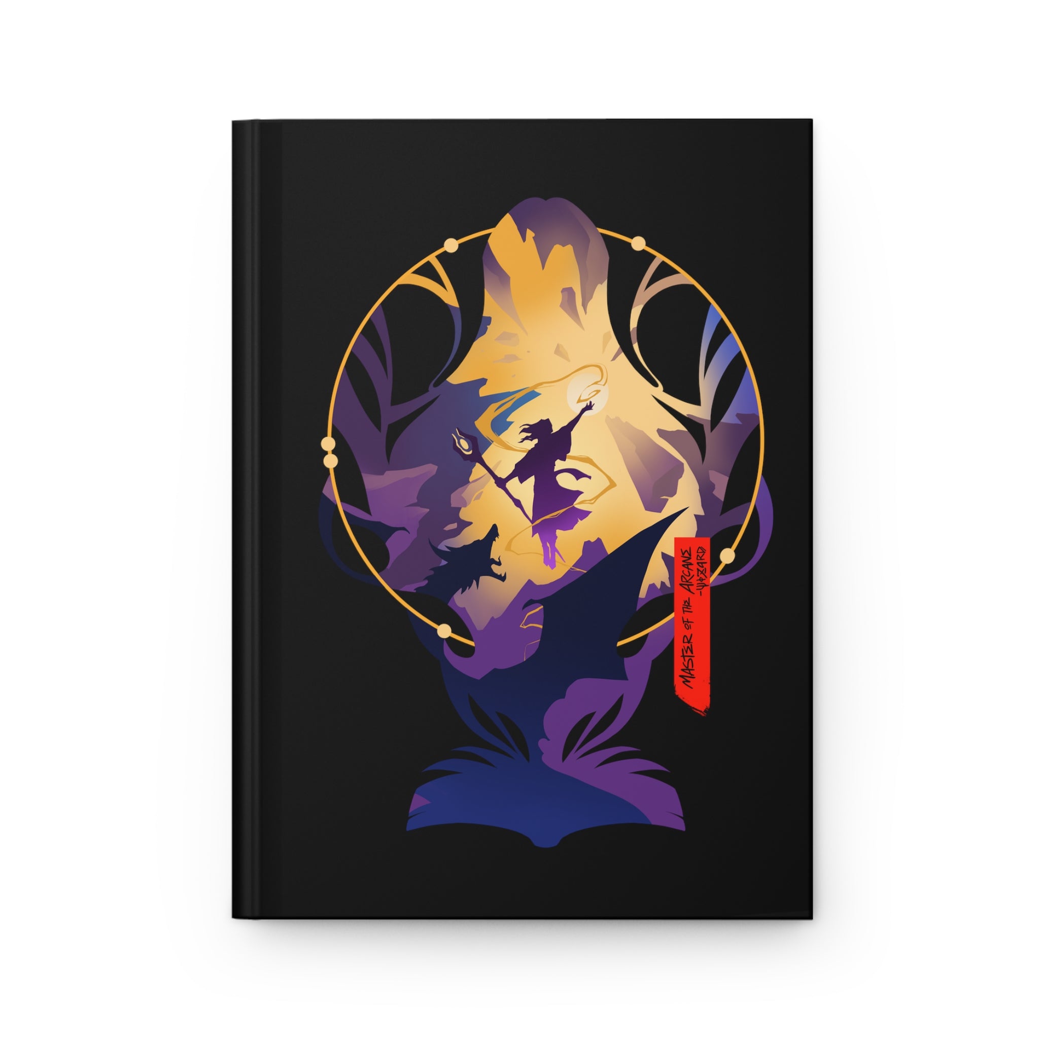 WIZARD CLASS SILHOUETTE HARDCOVER CAMPAIGN JOURNAL
